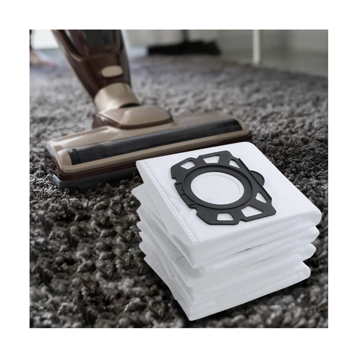 مناسبة ل Wd4/Wd5/Mv4/Mv5 سهلة تصفية فلتر Hepa مكنسة كهربائية غير المنسوجة كيس جمع الغبار