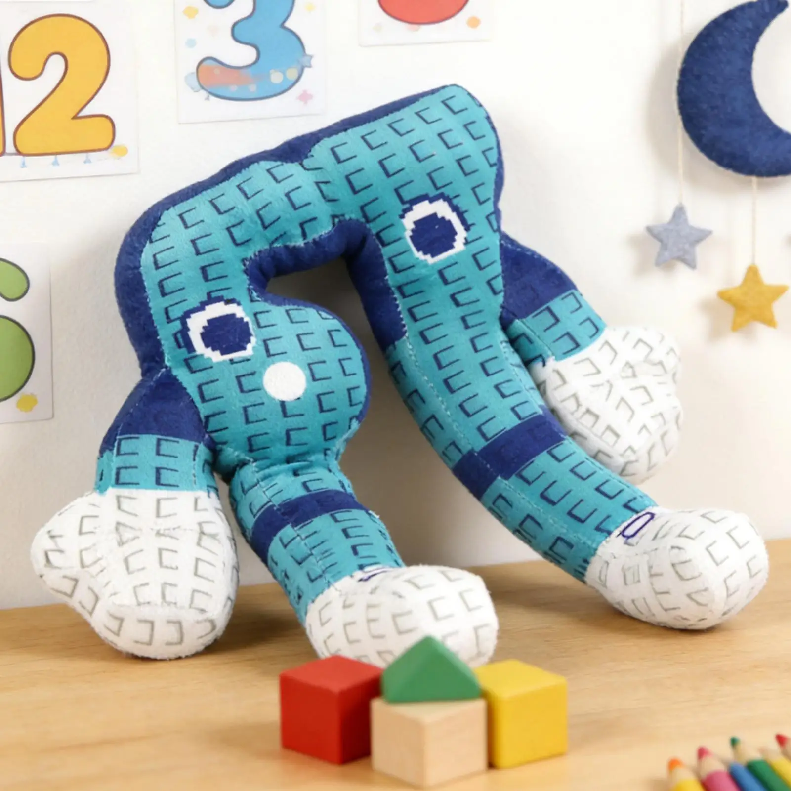 Knuffels Zacht 3D-oogontwerp Draagbare pop Leuke knuffelpop voor meisje Jongen Kinderen Verjaardag Kerstmis Pasen Valentijnsdag Binnen