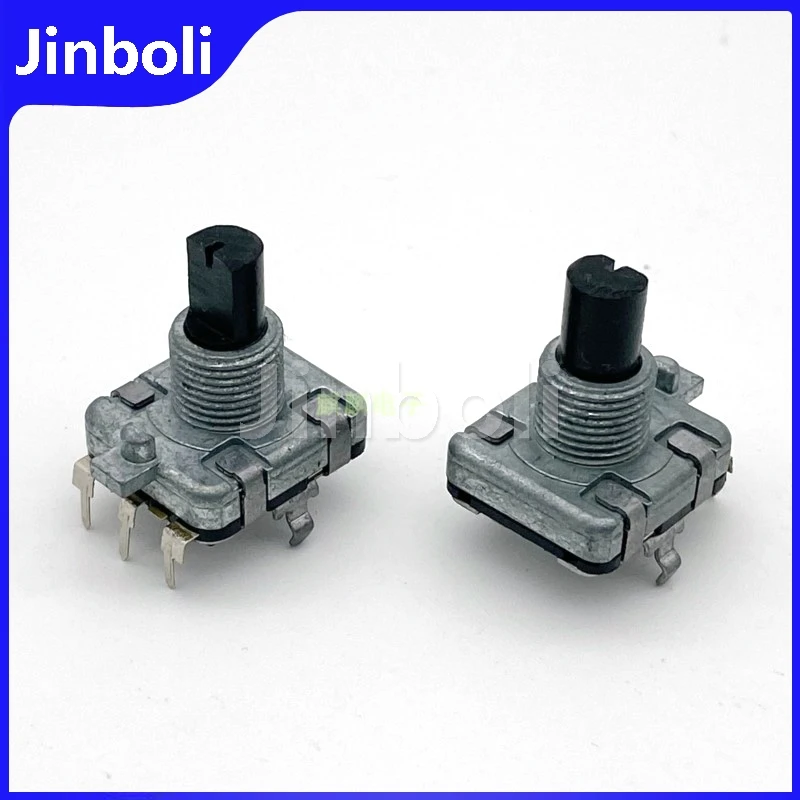 3PCS EC16 tipo 3-Pin Encoder verticale 24 impulsi amplificatore Audio potenziometro Volume con lunghezza albero passo-passo 15mm