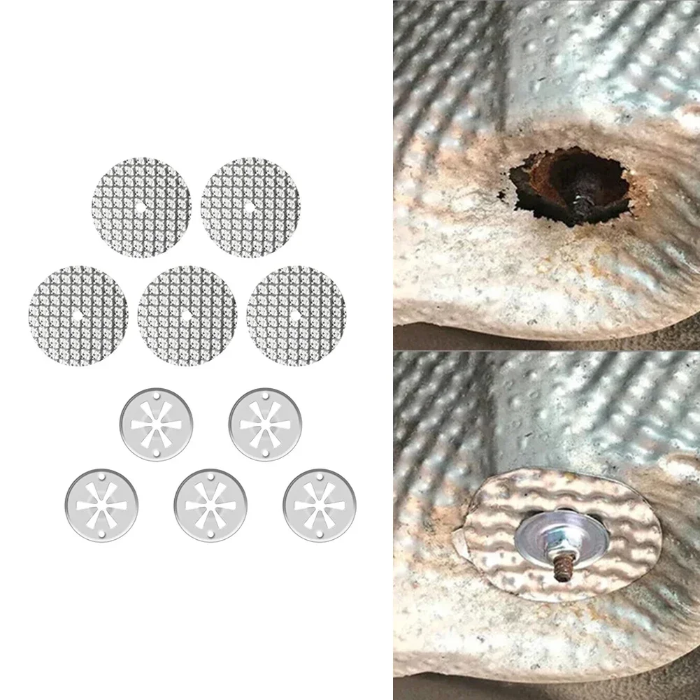 10pcs Heat Shield Repair Kit N90796501 Heat Protection PlateHeat Shield 6715468 N90335004 N90335006 N90796502 N90796501 Repair