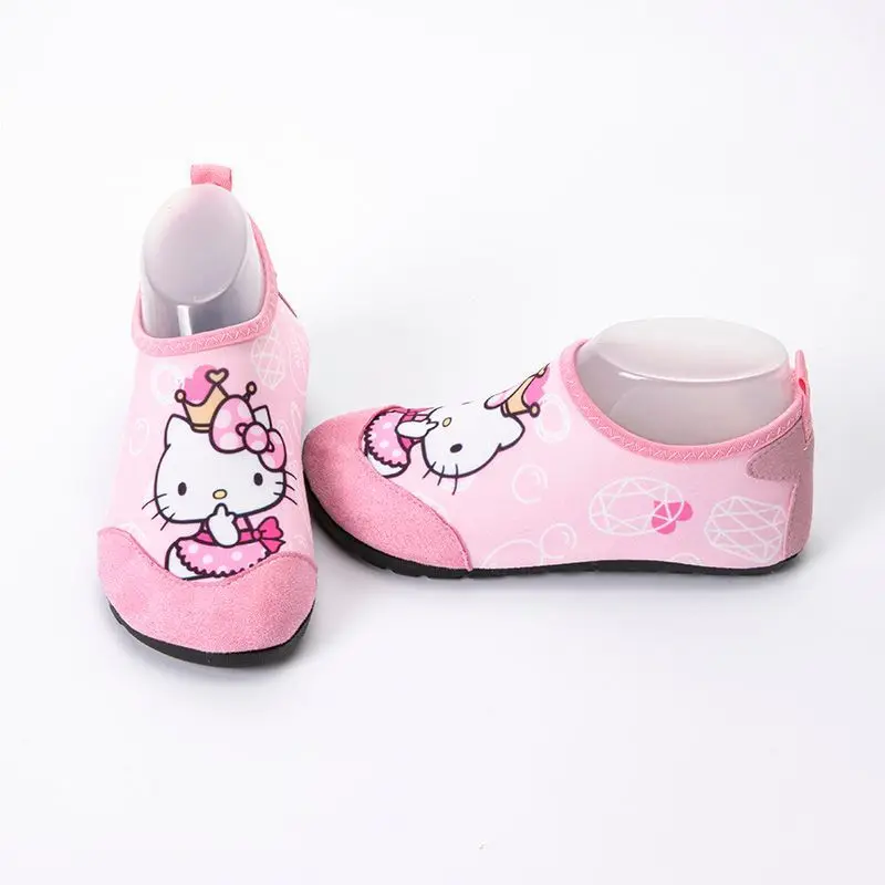 Sanrio Toddler Shoes for Boys and Girls Beach Shoes Disney Children\'s Soft Bottom Home Shoes Kids Comfy Floor Shoes