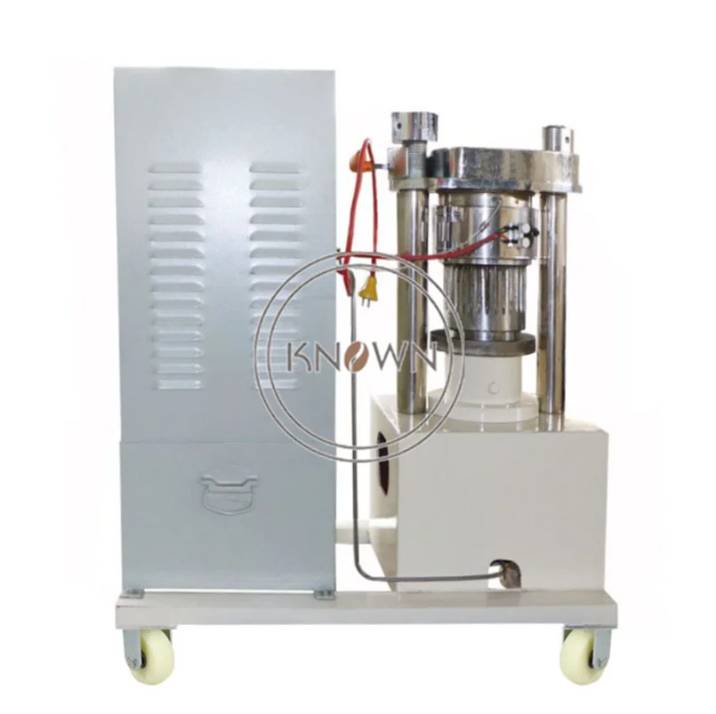 Haushalt Hydraulische Frische Olivenöl Presse Automatische Sonnenblumen Samen Sesam Erdnuss Sojabohnen Öl Presse Kalt Öl Presse Maschine