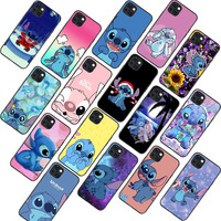 AK-21 Cute Stitch Silicone Case For  Xiaomi Mi 9T 10 10S 10T 11 11i 12 A2 A3 Pocophone F1 Lite Pro