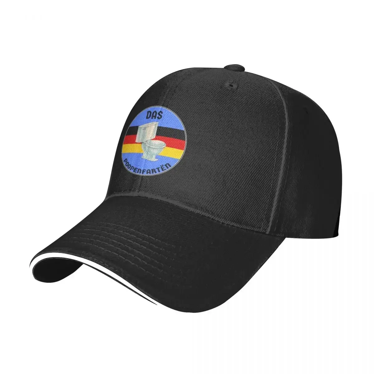 Das poopenfarten german toilet humour fart meme Baseball Cap Sports Cap party Hat Wild Ball Hat Mens Caps Women's