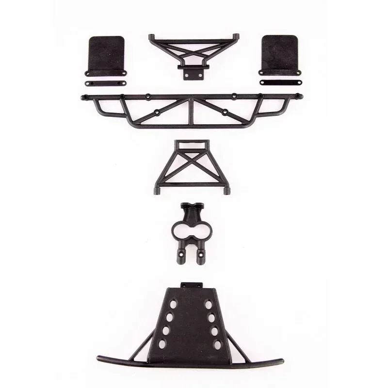 LC RACING SC バンパーセット ブラック EMB-SC EP 1:14 RC カー オフロード用 # L6039