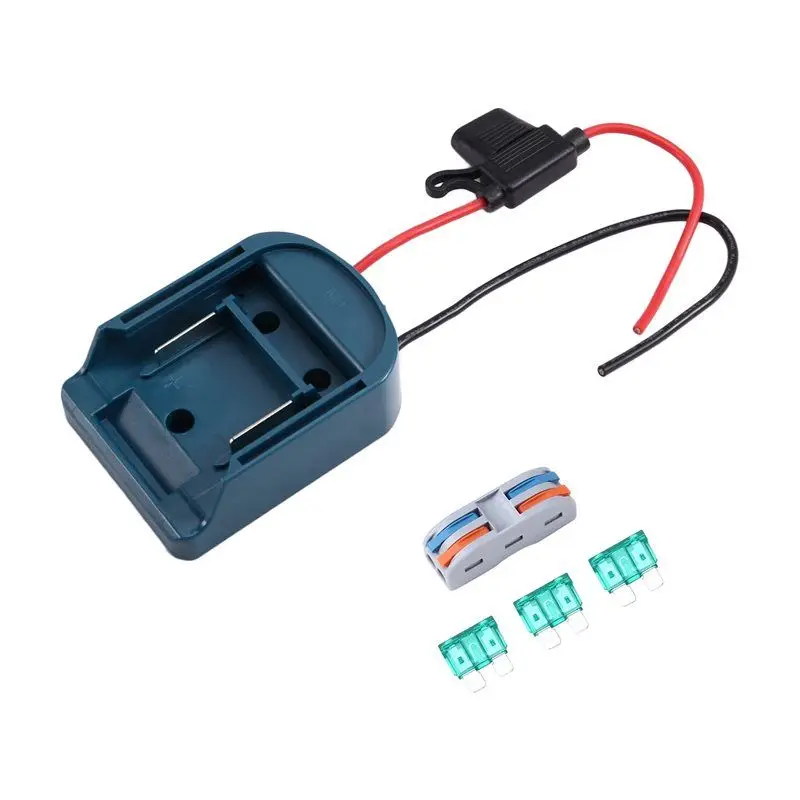 

N75R-Mod Plug Accessories For MT 14V/18V Battery External Battery Adapter Converter For DIY Power Tool Box Fuse