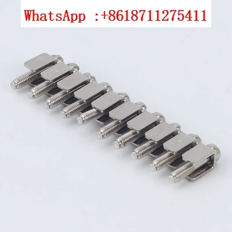 20pcs Center Strip FBI10-6 Short Strip Terminal Block Row 10 UK2.5B UK5N FBI20-6