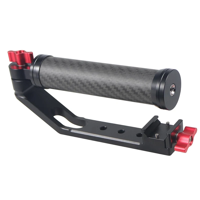 FEICHAO ألياف الكربون حبال مقبض طوي قبضة اليد تمديد قوس ل DJI Ronin RS2 RS3 RS3PRO RS3mini RS4/4PRO RS4mini