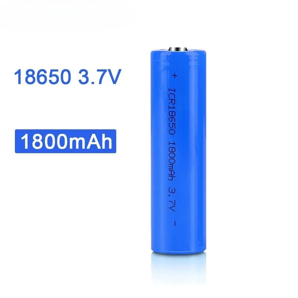 Akumulator litowo-jonowy 18650 1800mAh 3.7V do ponownego ładowania, do latarki, małego wentylatora, zabawki, radia, głośnika Bluetooth, Doublepow, wysoka jakość. — zdjęcie produktu 3