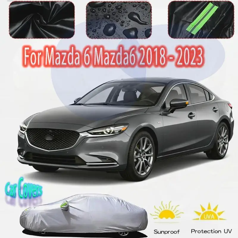 

For Mazda 6 Outdoor Waterproof Dustproof for 2018 2023 2020 2021 2022 Car Covers