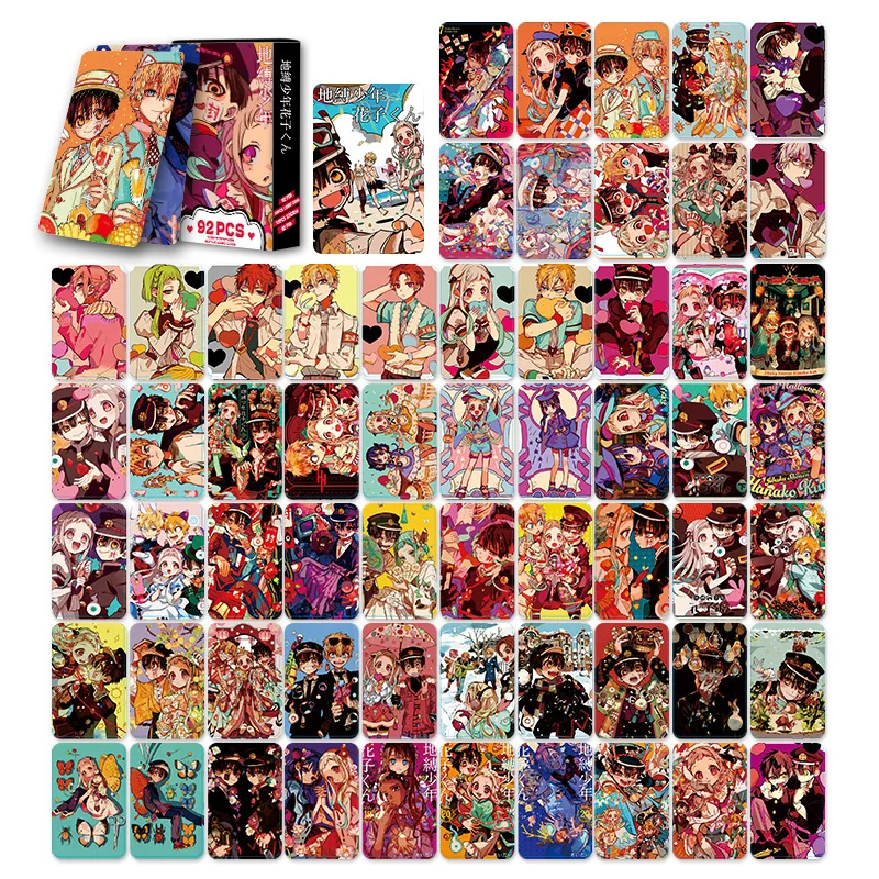 Hanazjun Double-sided HD Color Print Photo Card Greeting Card Bookmark Collection Card Sticker