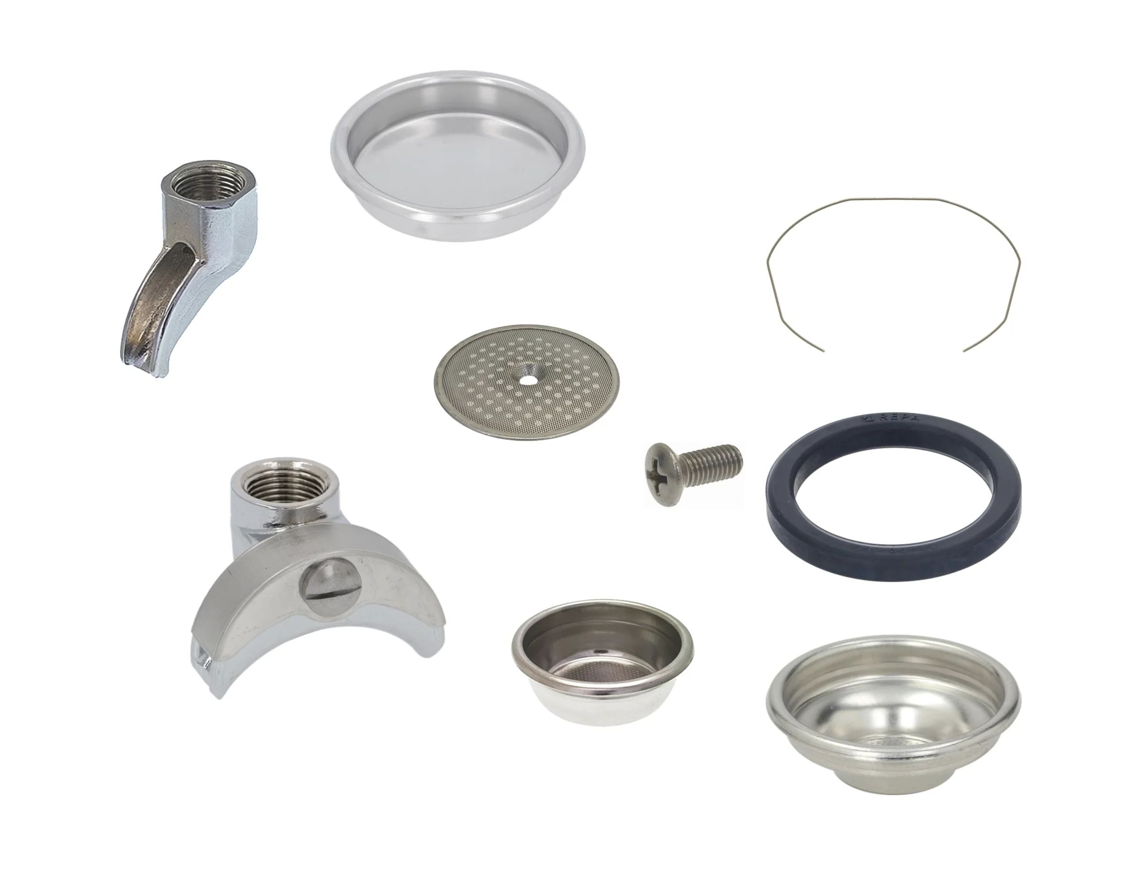 Gaggia Parts Set – Filter Holder Gasket and Shower Screen for Classic, Evolution