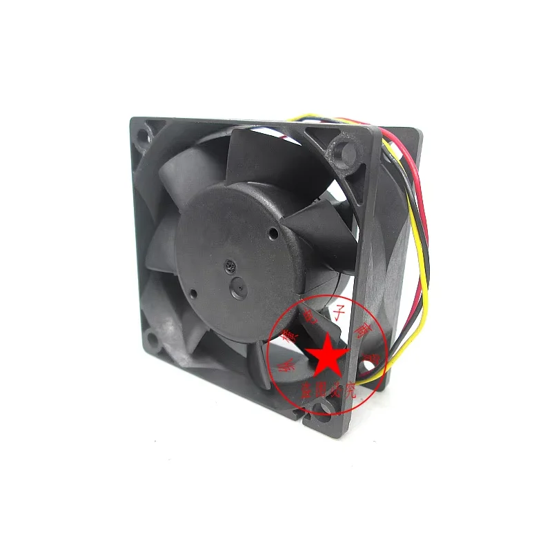 MELCO MMF-06D24E FC5 DC 24V 0.10A 60x60x25mm 3-Wire Server Cooling Fan
