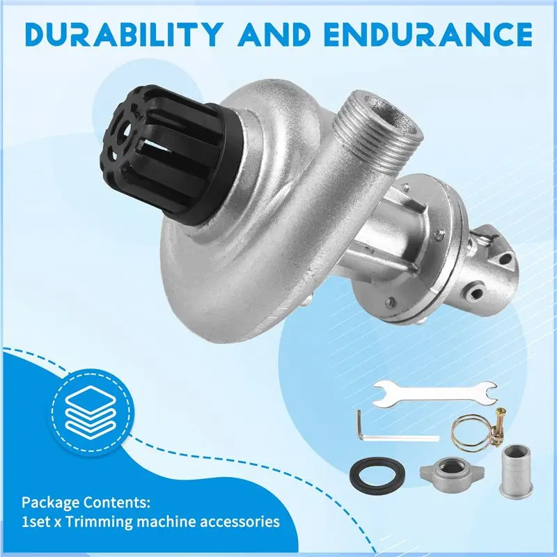 [A93Z!】 Brush Cutter Grass Trimmer Lawn Mower Water Lift Pump Head 1 Inch Aluminum Alloy Trimmer Parts Garden Irrigation Tool Ki