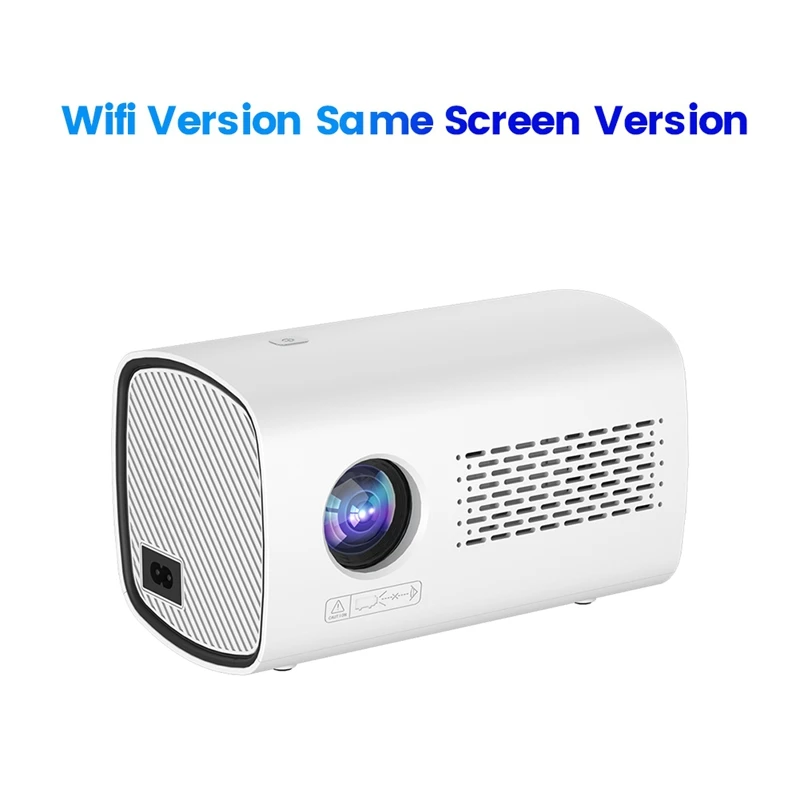 T100 Home Projector Mini Portable Multifunctional WIFI Same Screen Version HD Projector