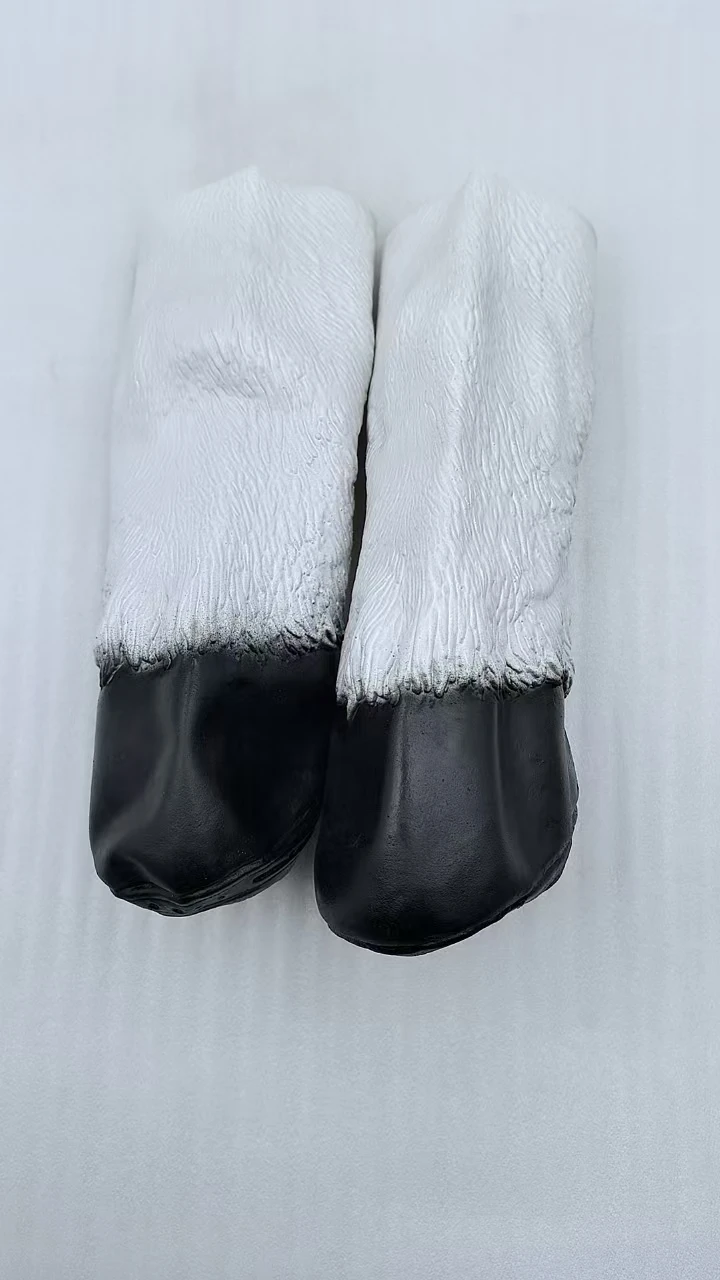 Halloween Party Costume Prop Adult Cosplay Latex Unicorn Gloves Crazy Hooves Silicone Horse Foot Fancy Dress Party Mask w magazynie — zdjęcie 5
