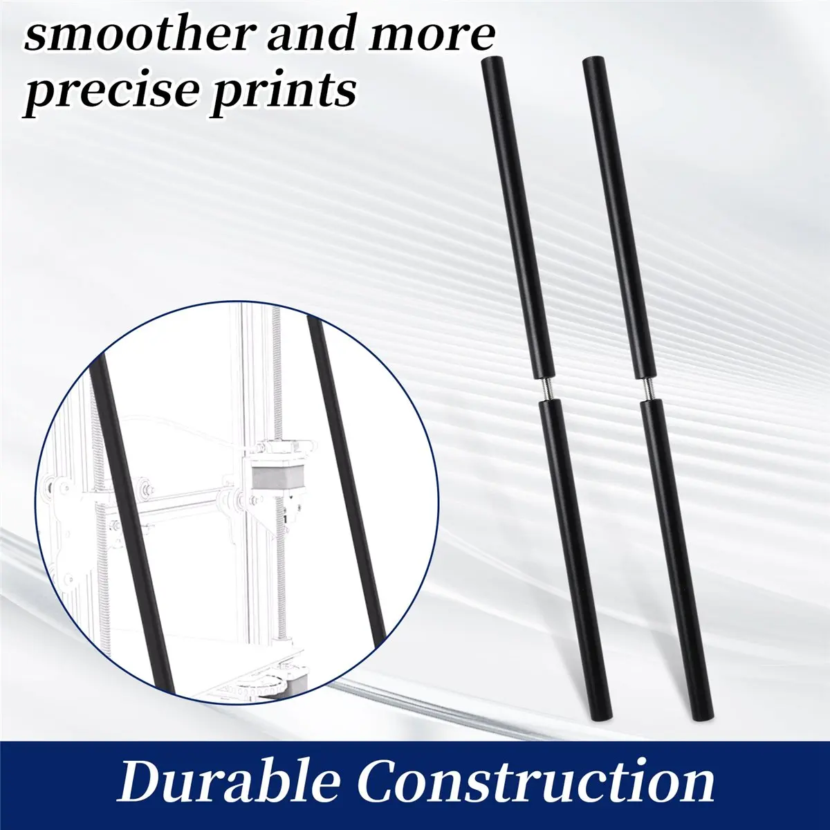 DT77 3D Printer Upgrade Kit for Creality Ender-3 Series, Supporting Pull Rod Set, Enhances Stability and Printing Precision
