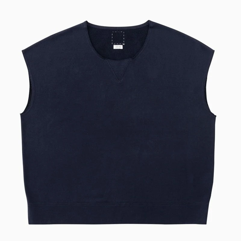 24SS أزياء يابانية خمر سترة بلون سترة بلا أكمام الرجال السترة #4