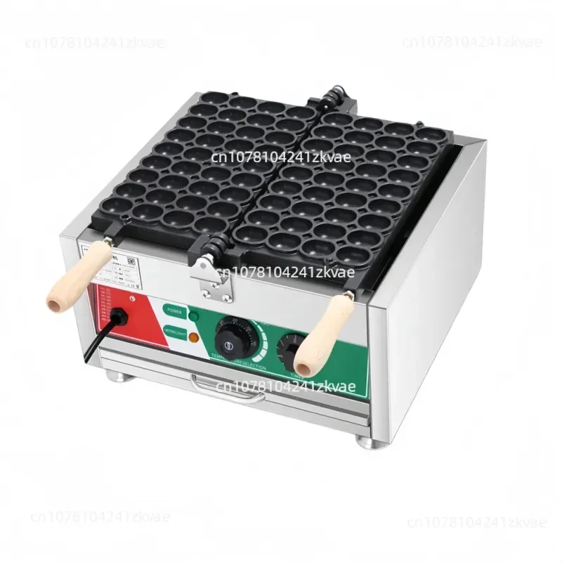 Commercial 36-Hole Electric Waffle Machine Stainless Steel Date Cake Roaster for Coffee Shop Dessert Shop Snack Bar