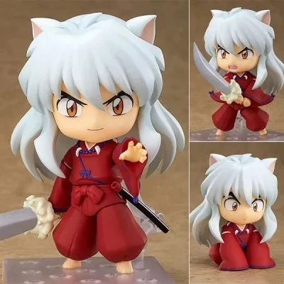 Anime Figures Inuyasha #1300 Sesshoumaru #1514 PVC Action Figure Cute Toys for Children Collector Higurashi Kagom Xmas Gift