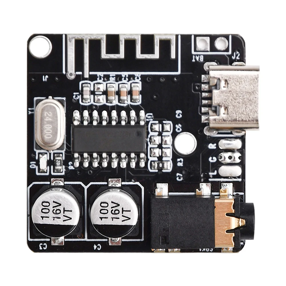 

VHM-314 Bluetooth Audio Receiver Board Bluetooth 5.0 MP3 Lossless Decoder Board Wireless Stereo Music Module 3.7-5V