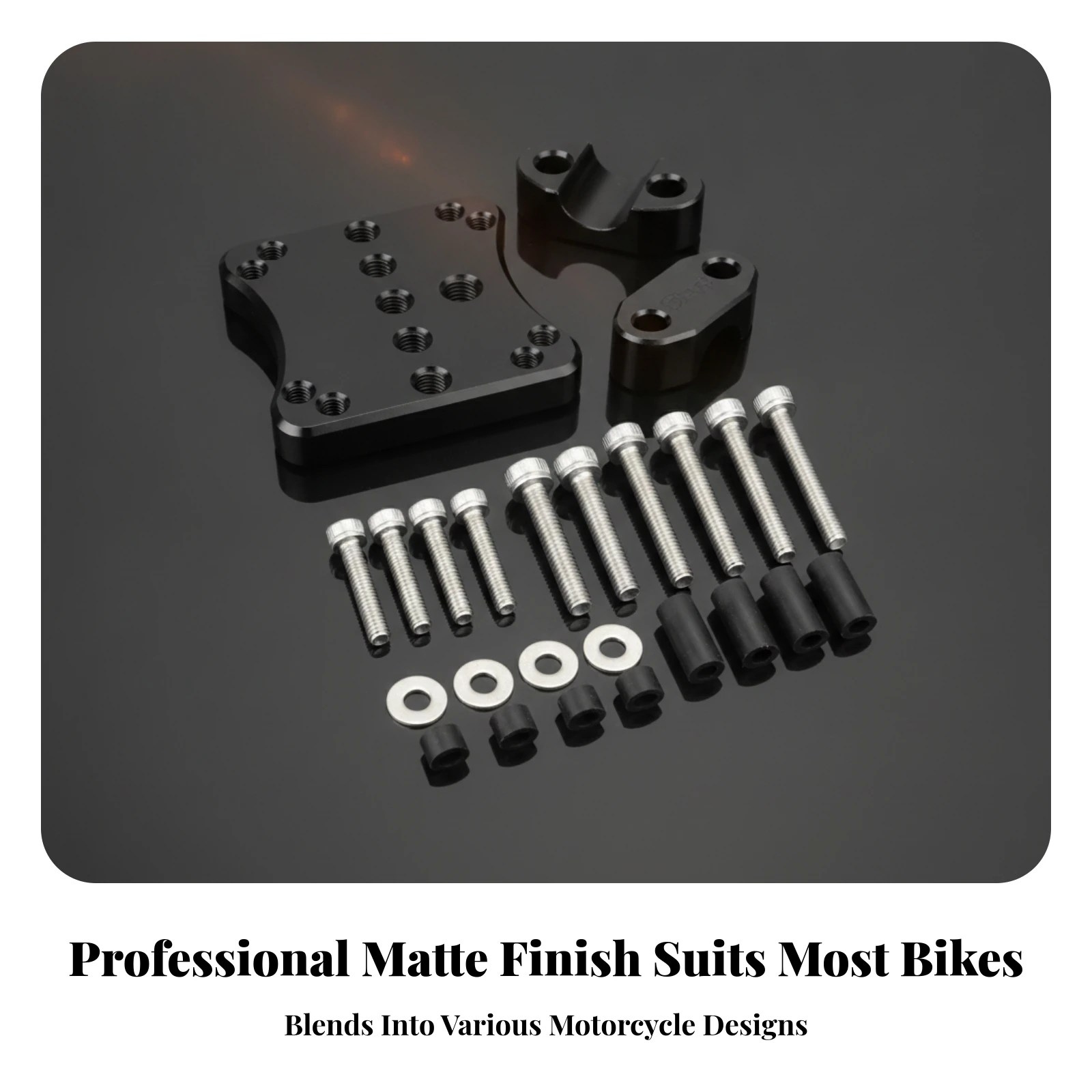 

12 Mm Handlebar Mount Machined Motorcycle Navigation Mount Metal Vehicle Accessory