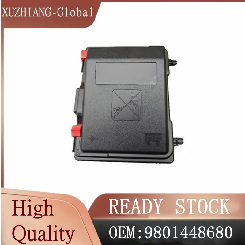 Brand New fuse box top cover Upper cover 9801448680 For Peugeot 308 408 3008 508 Citroen C4 Picasso C5 DS7 Cabin