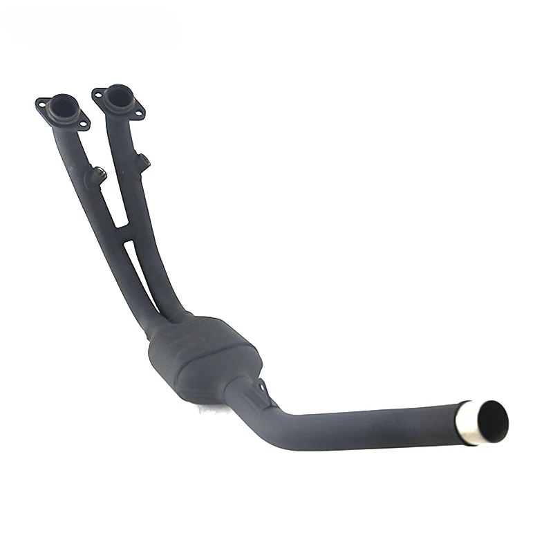 Applicable to CF Motorcycle 450sr Exhaust Pipe Welding Assembly CF400-6 Muffler Front Muffler