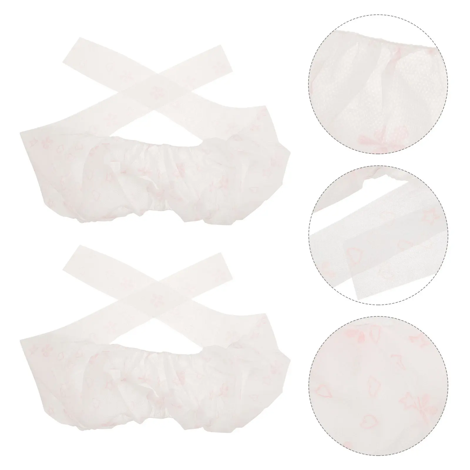 

30Pcs Disposable Bras Travel Portable Non-Woven Comfortable Soft Strapless Sauna Spa Salon Travel Bras for Women