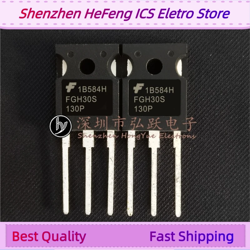 10PCS -20PCS FGH30S130P TO-247  1300V 30A     Fast Shipping Quality Quick Delivery