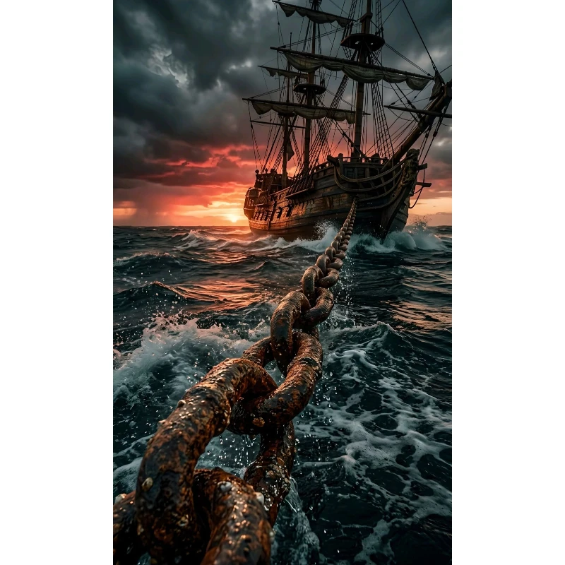 500/1000/1200/2000 PCS Jigsaw Puzzles Chain Sailboats Scenery Activity Games for Gameroom Bedroom Gift Home Decor Gift
