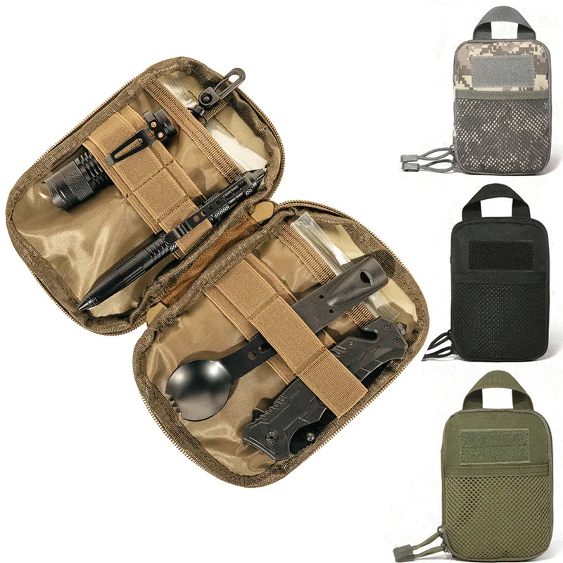 Taktische Molle EDC Werkzeugtasche Erste-Hilfe-Kit Tasche Handy Tasche Halter Hüfttasche Reise Medic Notfall Utility Jagd Tasche