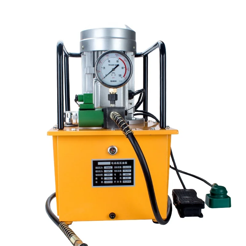 

Factory 700 bar High Pressure electric hydraulic pump DB300-D1 3.0kw Auto Single Acting Power Pack electric oil pump station