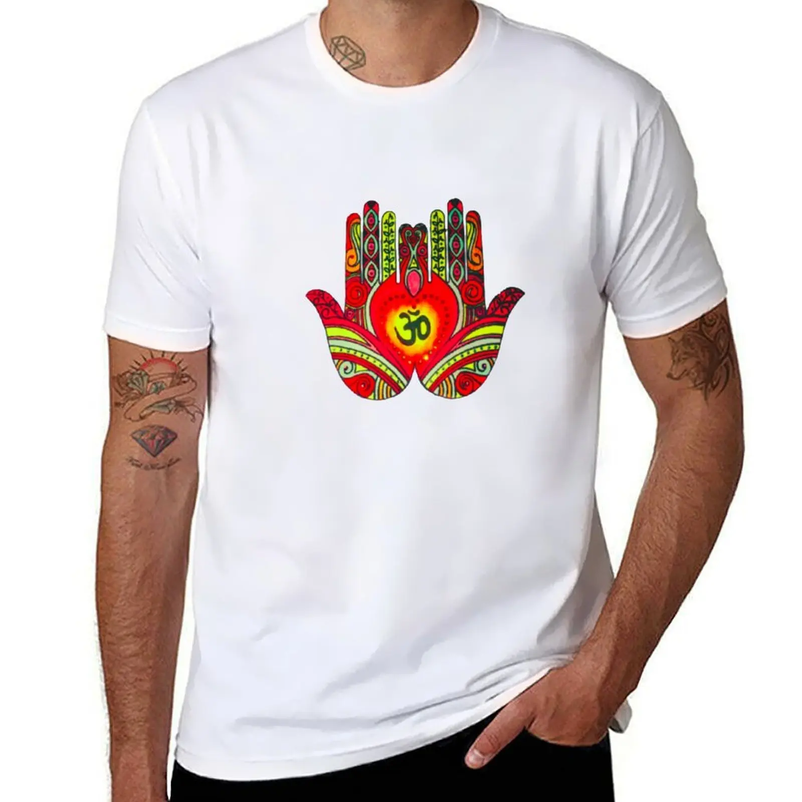 

Shivas Hands T-Shirt cotton t shirts high quality man t shirts graphic T-Shirt