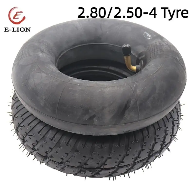 2.80/2.50-4 Inner Outer Tire 280/250-4 Air Tyre Fits Gas / Electric Scooter ATV Elderly Mobility Scooter