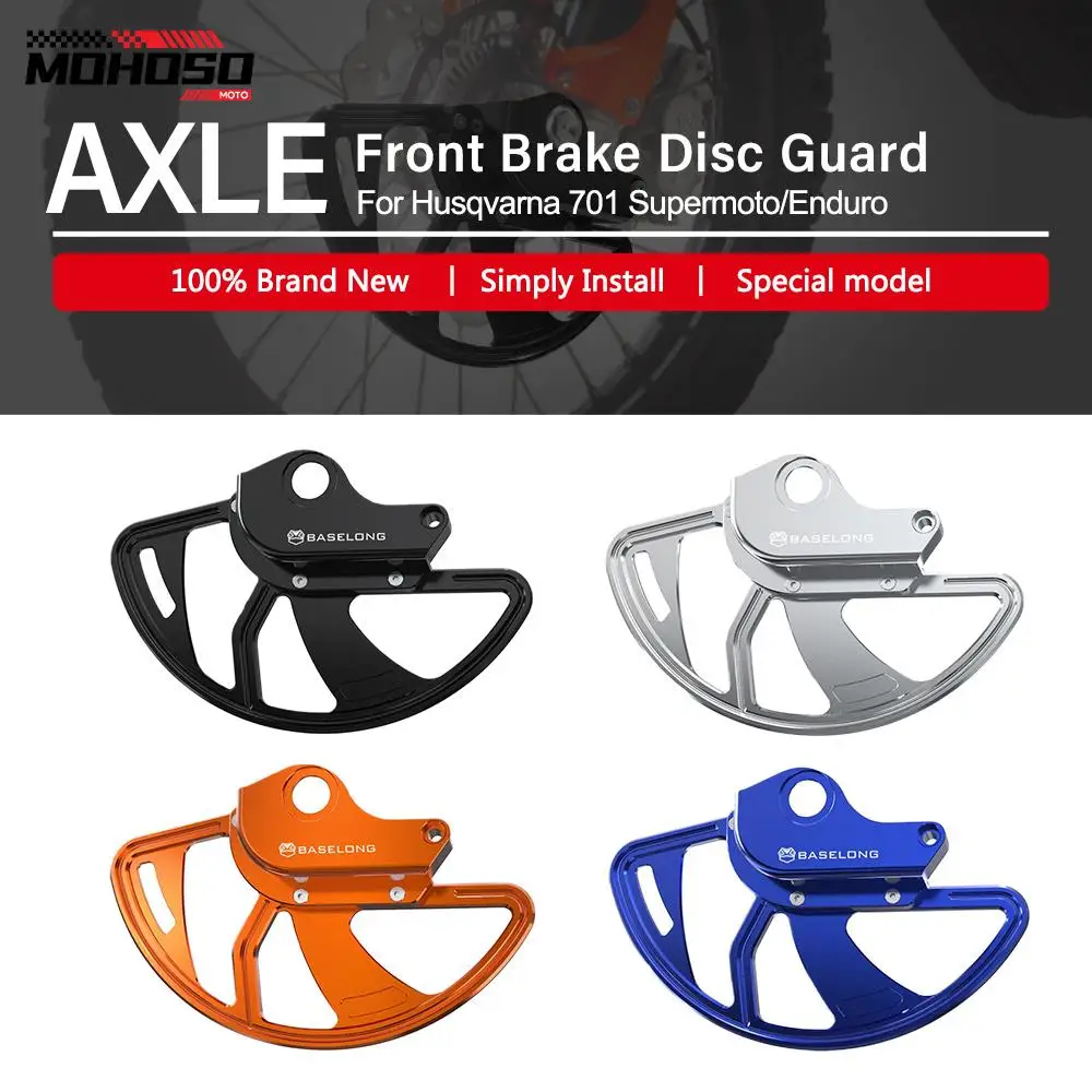 

Motorcycle Front Brake Disc Guard Protector For Husqvarna 701 Supermoto 701Enduro 701 Supermoto/Enduro 2016-2020-2021-2022-2023