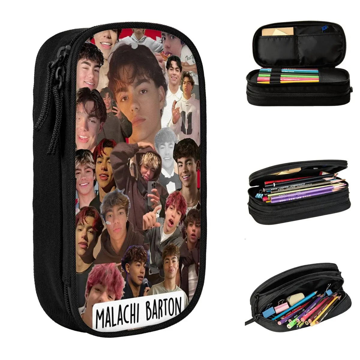 

Malachi Barton Accessories Pen Box Large Capacity For School Pencil Box Birthday Gift