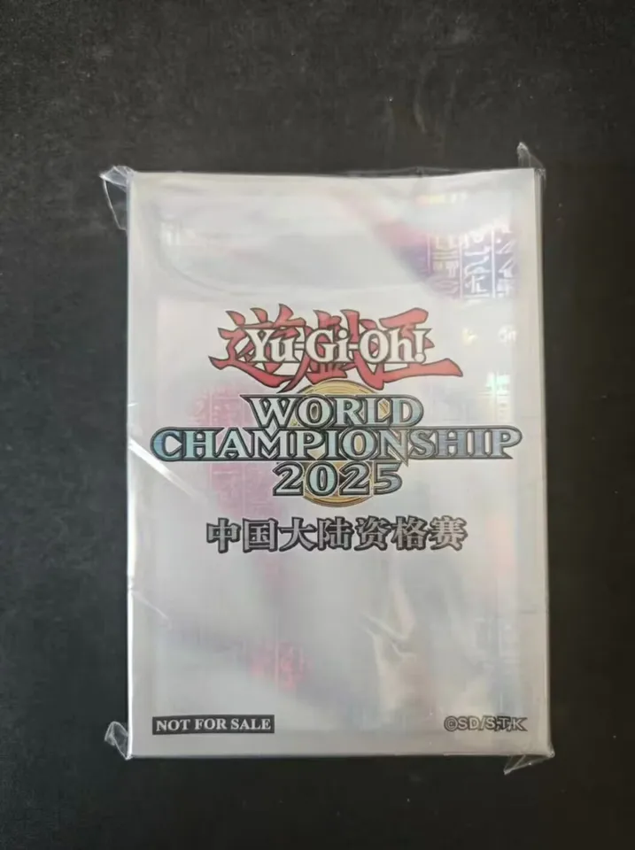 Yugioh KONAMI Duel Monsters World Championship 2025 WCQ China Official  Collection Sealed Card Protector Duelist Sleeves - AliExpress 26