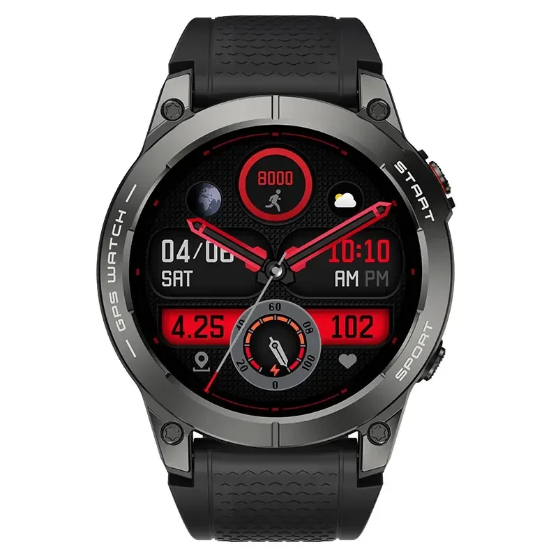 

2024 New S53 Premium Smartwatch for Men GPS Ultra HD AMOLED Display Built-in GPS Hi-Fi Bluetooth Phone Calls. Strava Compatible.