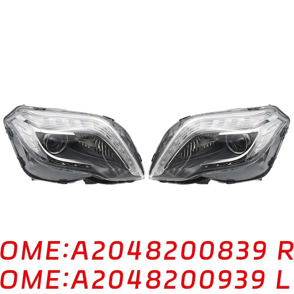 

Suitable for Mercedes Benz front lights W204 GLK250 GLK350 GLK300 200 headlights Hernia lamp A2048200839 A2048200939 auto parts