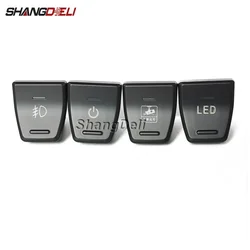1Pcs Auto LED Light Front Fog Lamp Power On Off Push Button Camera Switch For Toyota RAV4 rav4 5th XA50 2019 2020 Accessories