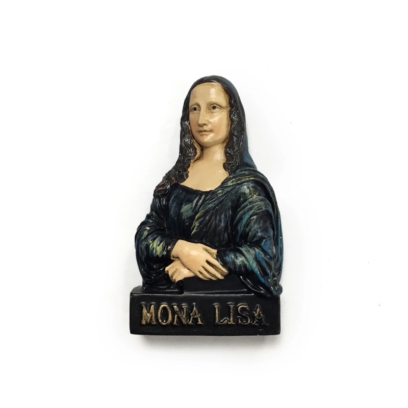 

‌Mona Lisa Resin Fridge Magnet - High Quality Magnetic Art Decor for Home and Office‌