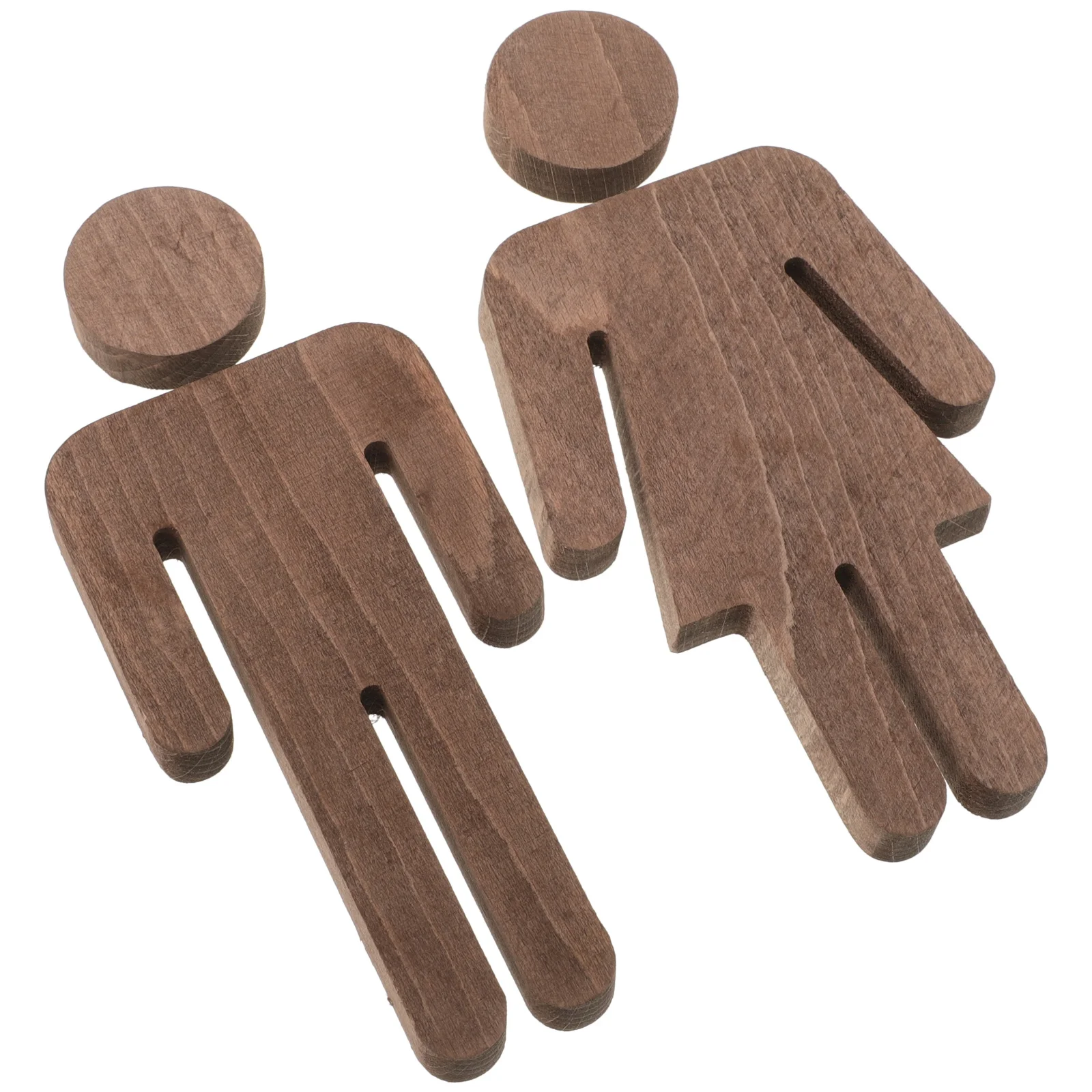 

1 Pair Toilet Wall Decor, Funny Bathroom Door Signs For Home, Farmhouse Washroom Sign Set, Restroom Sign Indoor Outdoor Use,