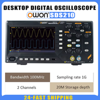 OWON SDS200 Series Digital Oscilloscope, Arbitrary Waveform Signal Generator, 100-200MHz Bandwidth, SDS210S SDS215S SDS220S
