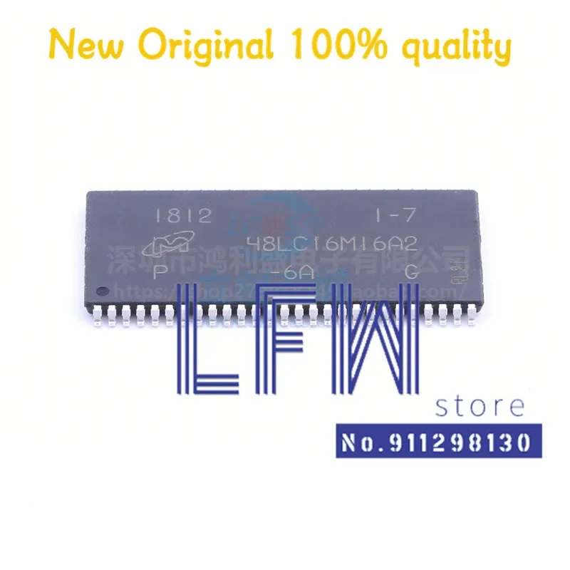 5pcs/lot MT48LC16M16A2P-6A:G MT48LC16M16A2 MT48LC16 48LC16M16A2 TSOP54 Chipset 100% New&Original In Stock