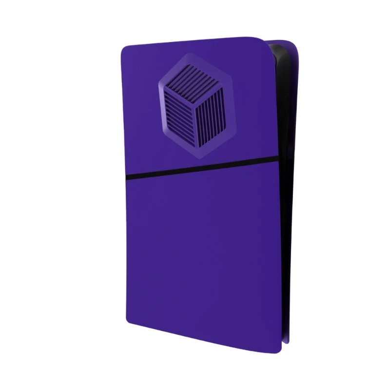 통풍구 게임 콘솔이있는 페이스 플레이트 커버 플레이트 PS 5 슬림 UHD 방진 커버 448F 용 호스트 보호 패널 하드 쉘