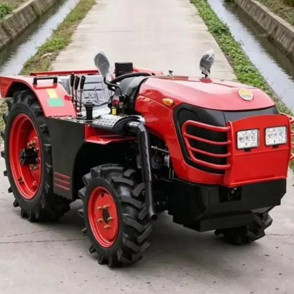 

Customized 4WD Wheeled Rotary Tiller, 2026 Newly Upgraded Four-Wheel Drive Rotary Tiller, Energy-Saving Land Cultivator