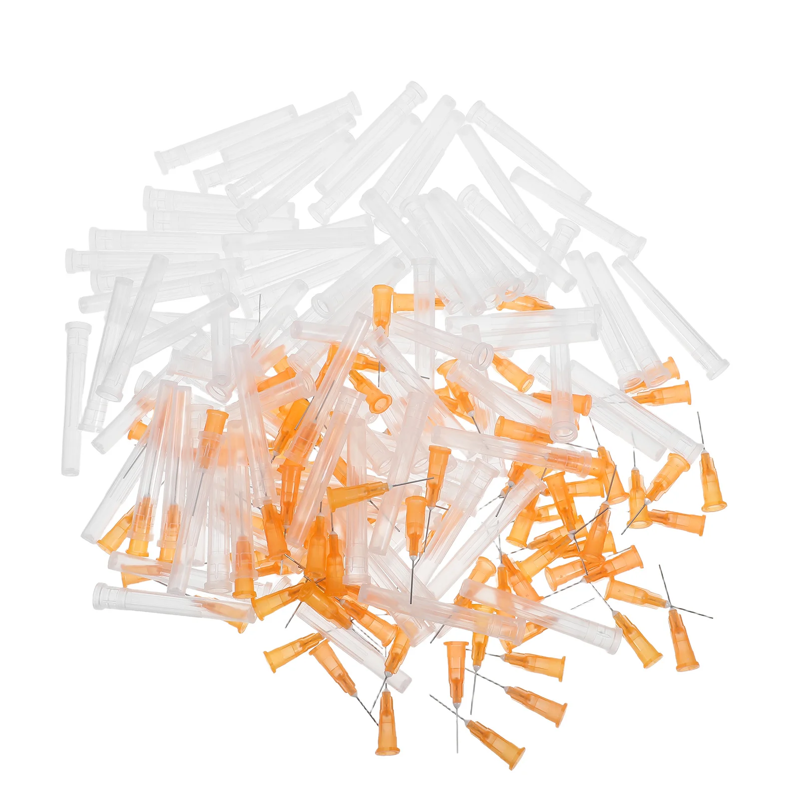 

100Pcs Plastic Dispensing Needles 25G 13mm Industrial Liquid Refill Needles for Precise Ink Glue Adhesive Dispensing Durable