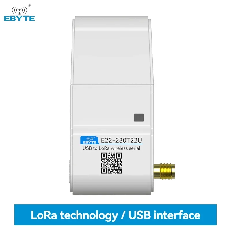 LoRa Module USB Interface 230/400/900MHz CDEBYTE E22-230/400/900T22U 22dBm With Antenna RSSI LBT 5KM DIP Module