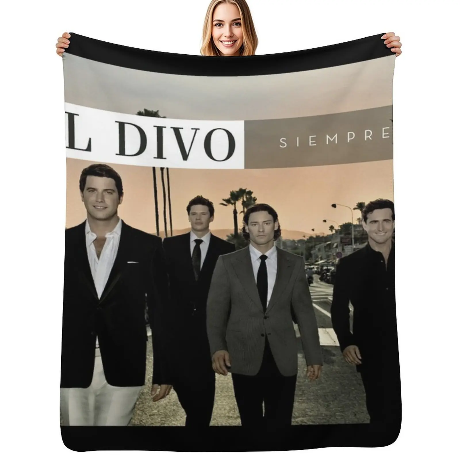 

Il Divo siempre Throw Blanket Tourist christmas decoration Sofa Hairy Blankets